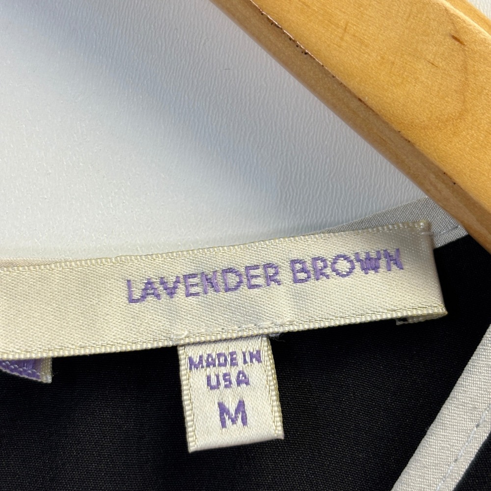 Lavender Brown Quiet Luxury Silk Tank Top Women Size M Old Money Career Office - Picture 3 of 8